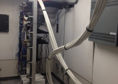 mid-project server wiring